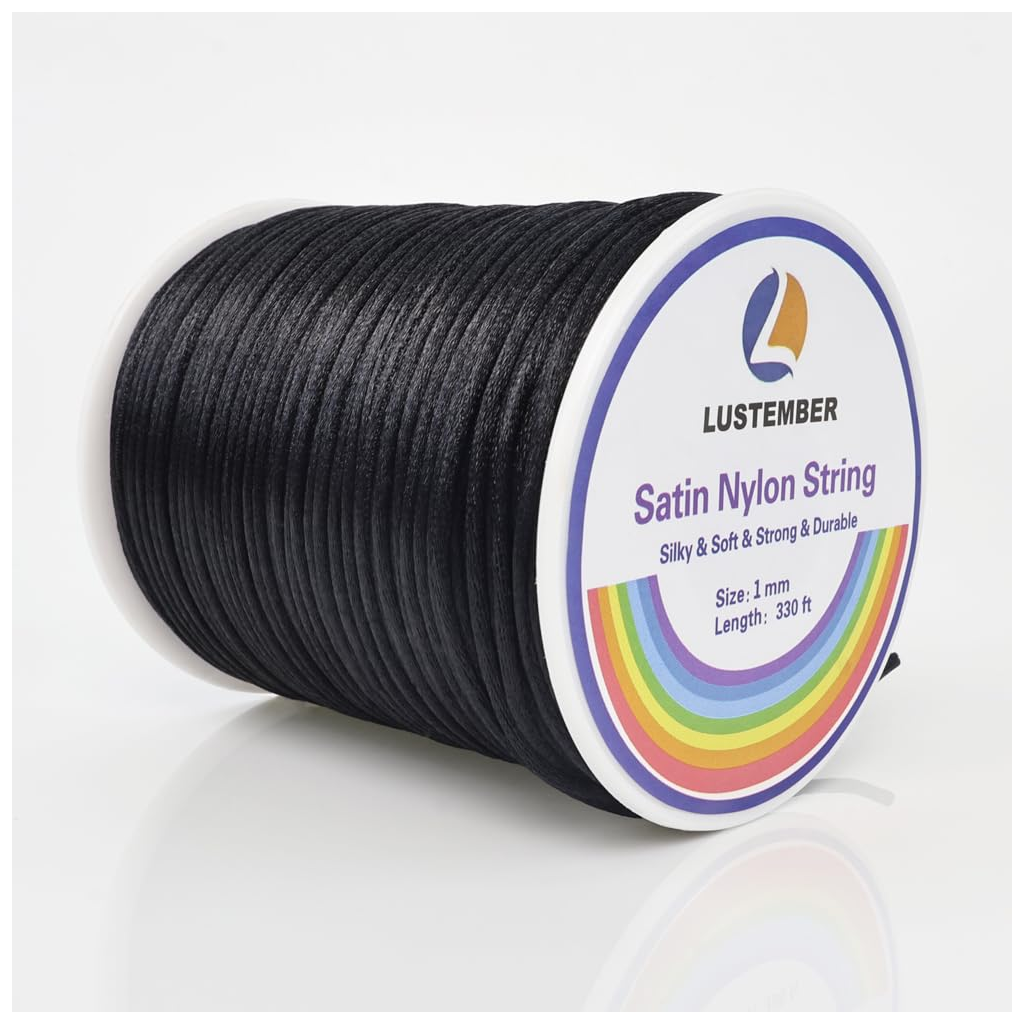 Large Satin Cord - Green