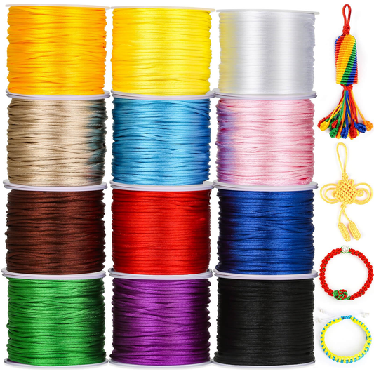 Decorative Satin Cord - Charcoal