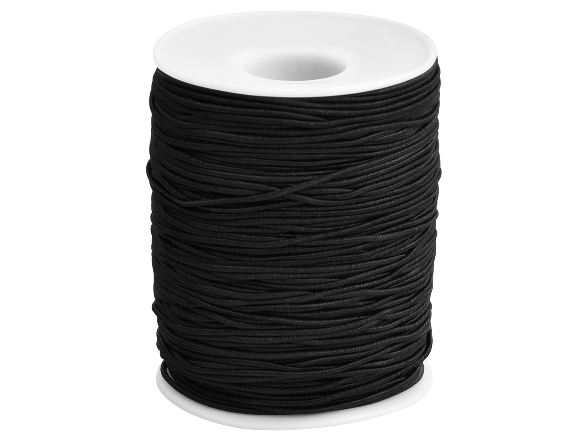Elastic Cord Beading store 020 sku 4 variant black