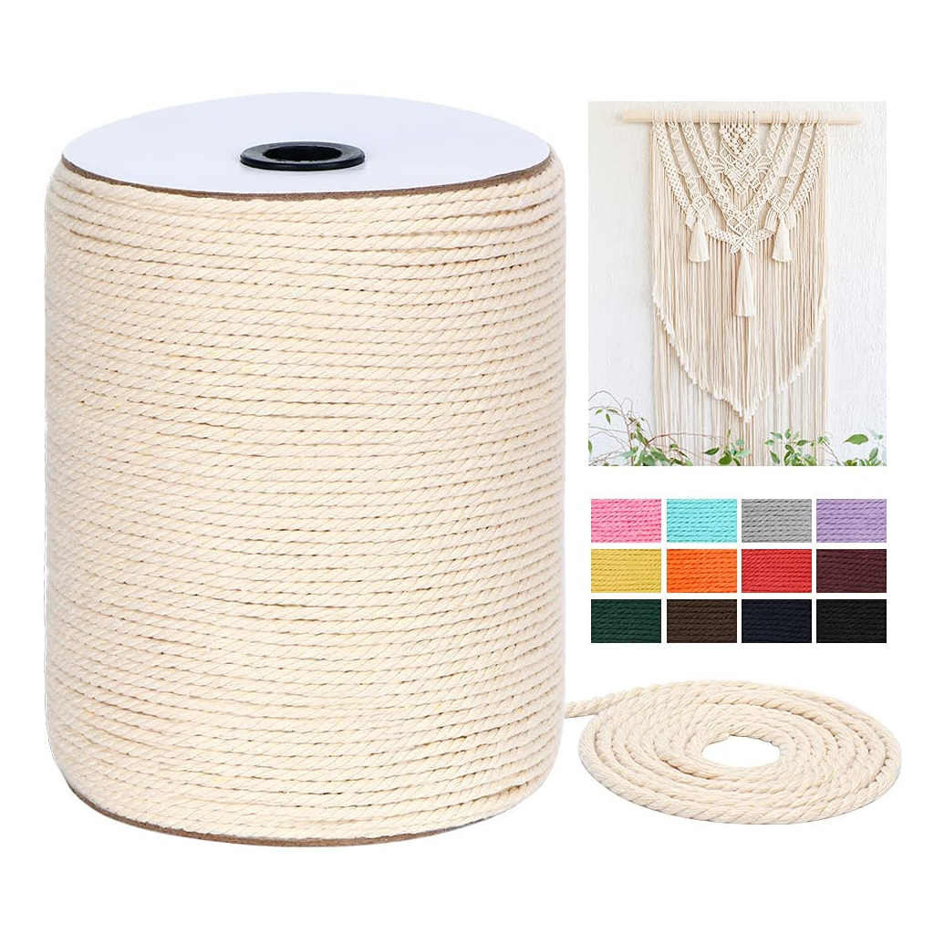 Reusable Macrame Rope - Green