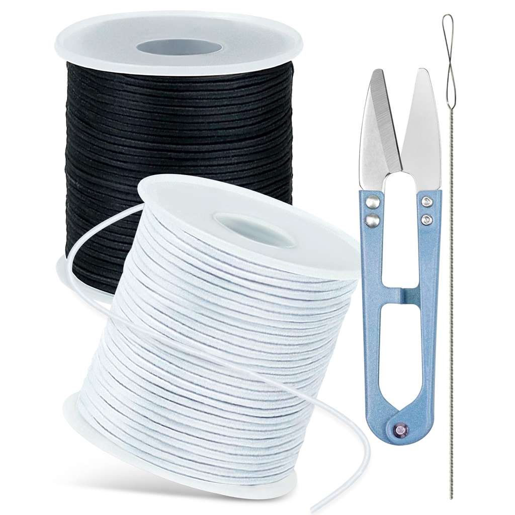 Organized Craft Elastic Cord - Black