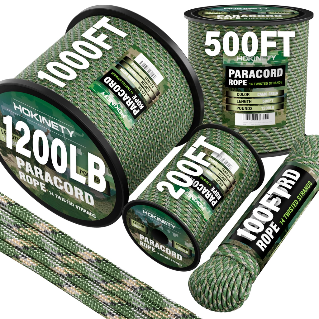 Neutral Paracord - Sage