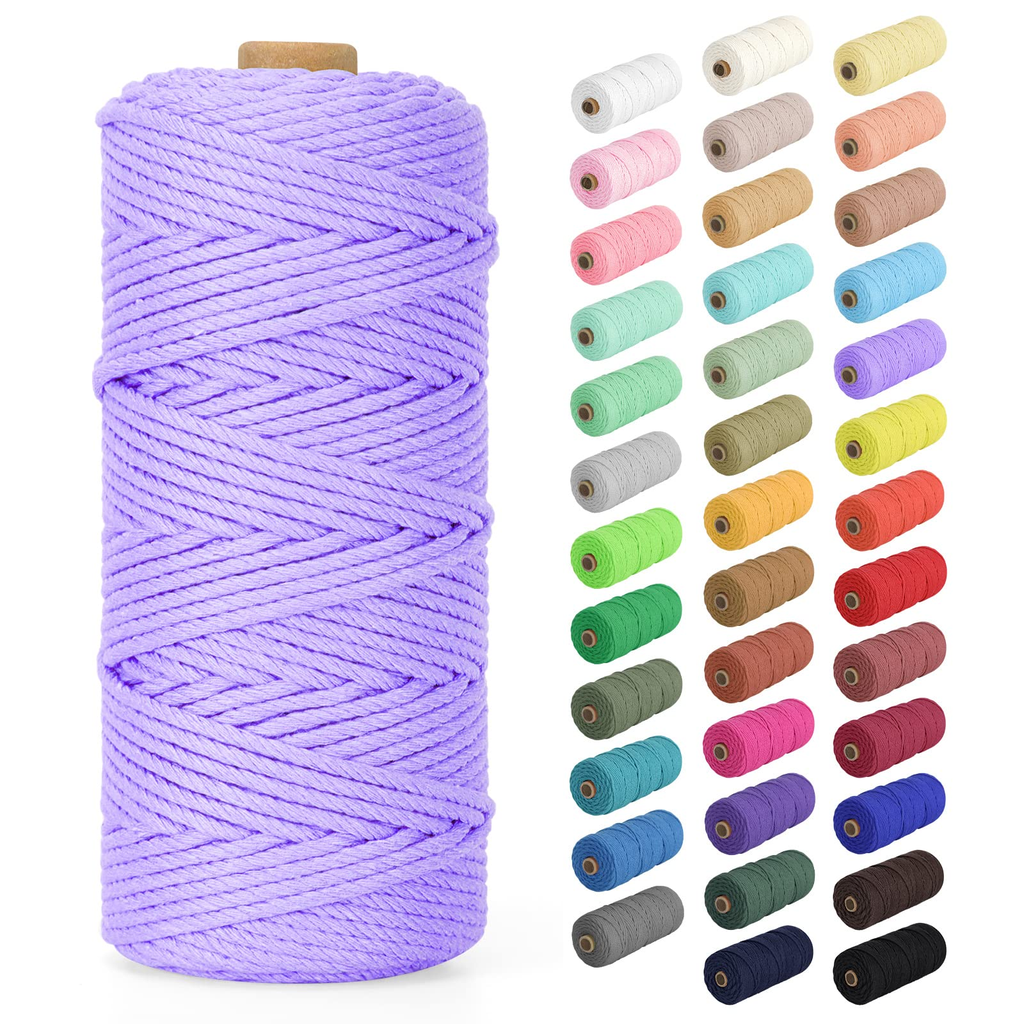 Slim Macrame Rope - Terracotta