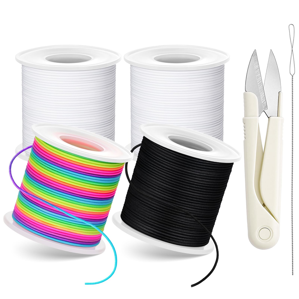 Portable Craft Elastic Cord - Beige